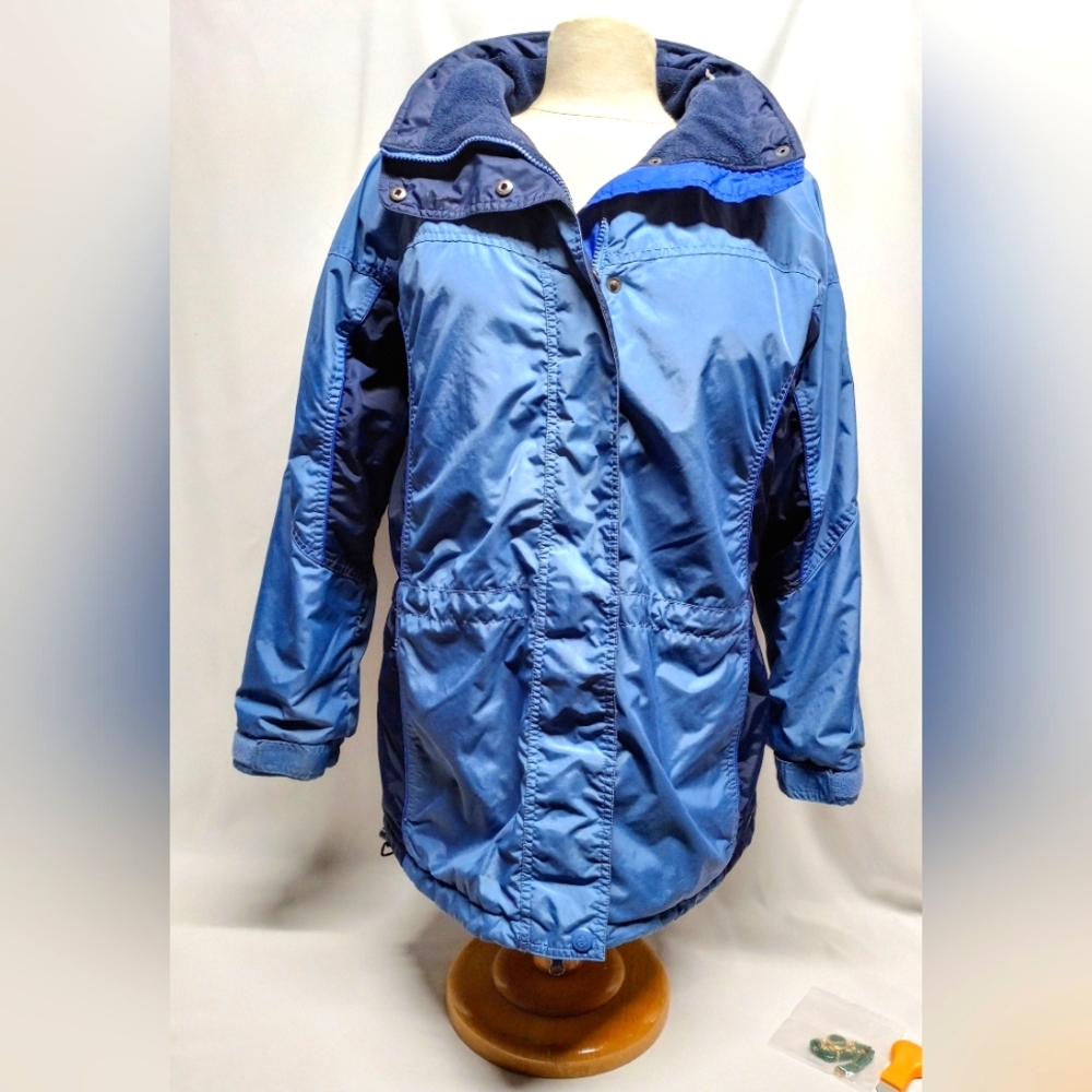 Vintage Blue Columbia Coat